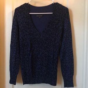 Express leopard print sweater
